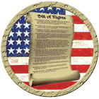 US Constitution Bill of Rights أيقونة