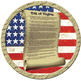 US Constitution Bill of Rights simgesi