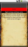 US Constitution Bill of Rights capture d'écran 2