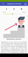 Manipulation erkennen Plakat