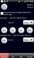 Golf GPS Club Length اسکرین شاٹ 1