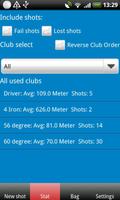 Golf GPS Club Length capture d'écran 2