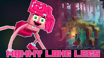 Mommy Long Legs Mod Minecraft poster