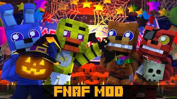 FNAF Mod for Minecraft PE Poster
