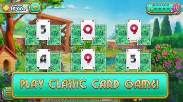 My Little Garden: Classic Solitaire & Design Game تصوير الشاشة 1