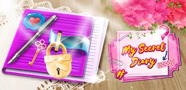 Secret Diary with a lock: Notepad for girls