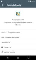 برنامه‌نما MY Rupiah Calculator عکس از صفحه