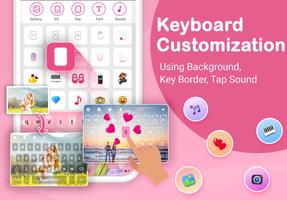 Keyboard: Emoji, Fonts, Themes 스크린샷 1