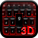 Black Red Business - Keyboard Theme APK