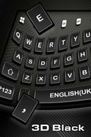 3D Black Keyboard imagem de tela 1