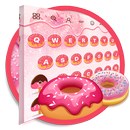 Cute Colorful Donut - Keyboard Theme APK