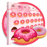 Cute Colorful Donut - Keyboard icon
