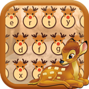 Cute Deer - Keyboard Theme APK