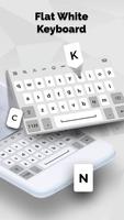 Flat White - Keyboard Theme ポスター