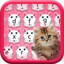 Cute Furry Cat - Keyboard Theme APK