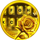 Gold Keyboard - Keyboard Theme APK