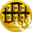 Gold Butterfly - Keyboard Theme