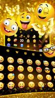 Gold Butterfly - Keyboard Theme screenshot 2