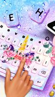 Glisten Unicorn Pinky - Keyboard Theme poster
