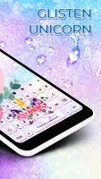 Glisten Unicorn Pinky - Keyboard Theme screenshot 2
