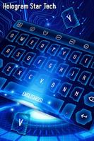Hologram Star Tech Keyboard постер