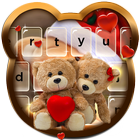 Lovely Bear - Keyboard Theme simgesi