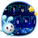Moon Rabbit - Keyboard Theme APK
