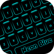 Neon Blue - Keyboard Theme