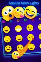Sparkle Neon Lights Keyboard imagem de tela 2