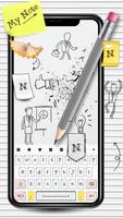 Sticky Notes Keyboard Cartaz