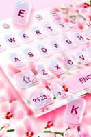 Poster Orchid Flower Keyboard