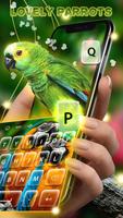 Lovely Parrots - Keyboard Theme Ekran Görüntüsü 2