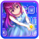 Pastel kawaii Girl - Keyboard  APK