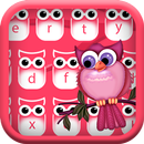 Cartoon Owl - Keyboard Theme APK