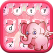 Lovely Elephant - Keyboard Theme