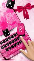 Pink Bow - Keyboard Theme Ekran Görüntüsü 2