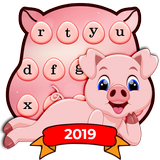Cute Piggy - Keyboard Theme icon