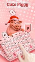 Cute Piggy - Keyboard Theme Ekran Görüntüsü 2