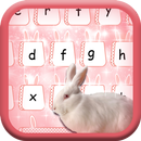 Cute Rabbit - Keyboard Theme APK