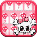 Cute Skull - Keyboard Theme APK