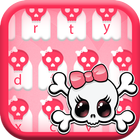 Cute Skull - Keyboard Theme icon