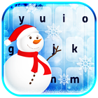 Snowfall Sparkles - Animated Keyboard Theme icono