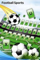Football Sports keyboard الملصق