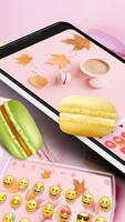 Pastel Macaron - Keyboard Theme Ekran Görüntüsü 1