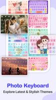 Photo Keyboard themes, Font poster