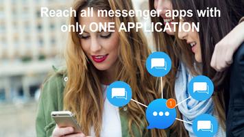 All in one social app for messages syot layar 2
