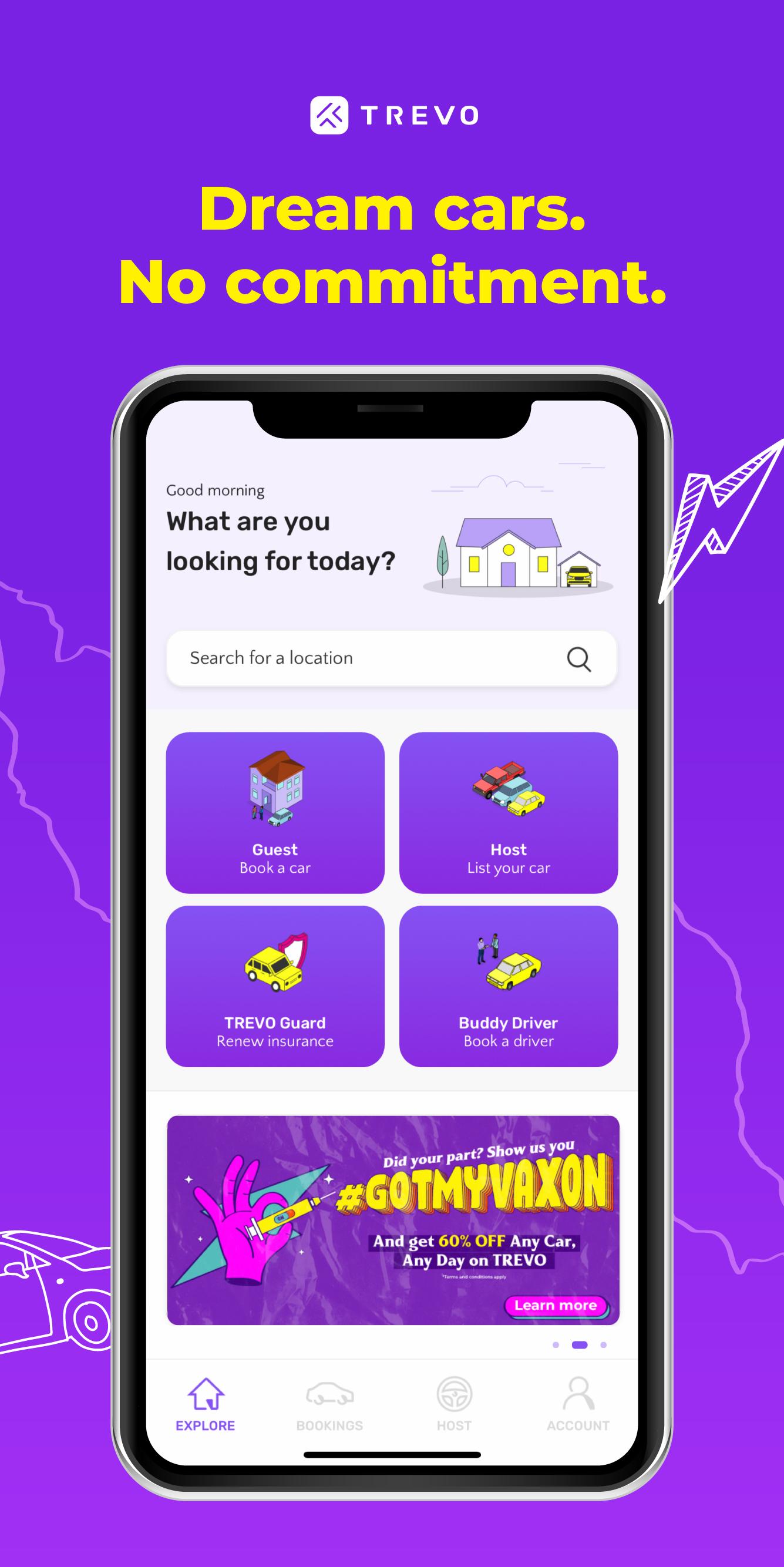 TREVO - Aplikasi Sewa Kendaraan for Android - APK Download