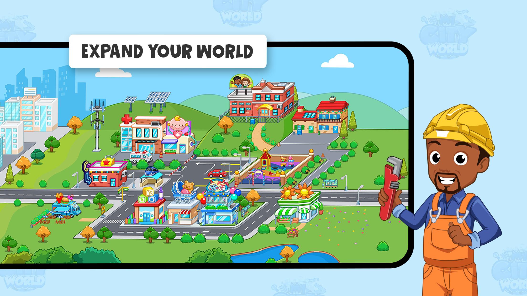 Tải Xuống Apk My Town World: Ngôi Nhà Búp Cho Android