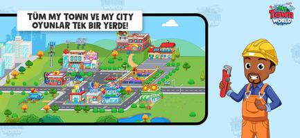 My Town World - Oyun Evleri Ekran Görüntüsü 1