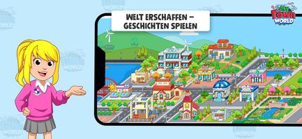 My Town Welt - Mega World Plakat